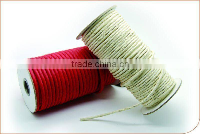 Powerful twisted handlepaper cord for bag handling/Craft Packing Rope