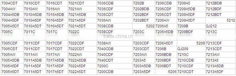 high quality bearing 7311C angular contact ball bearing 7311AC