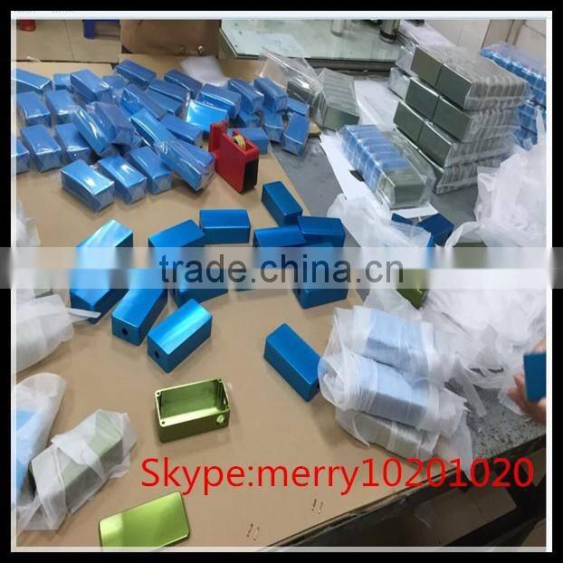 cnc milling high tolerance shiney surface box mod enclosure