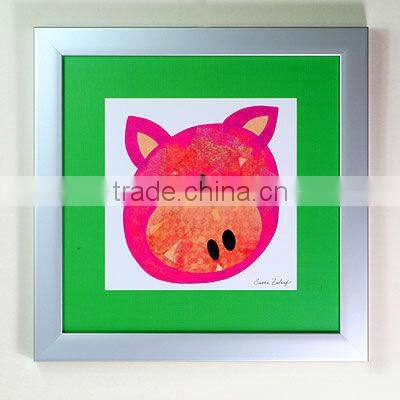 animals decoration painting with frame and garden item bag leef bag waste pop up bag