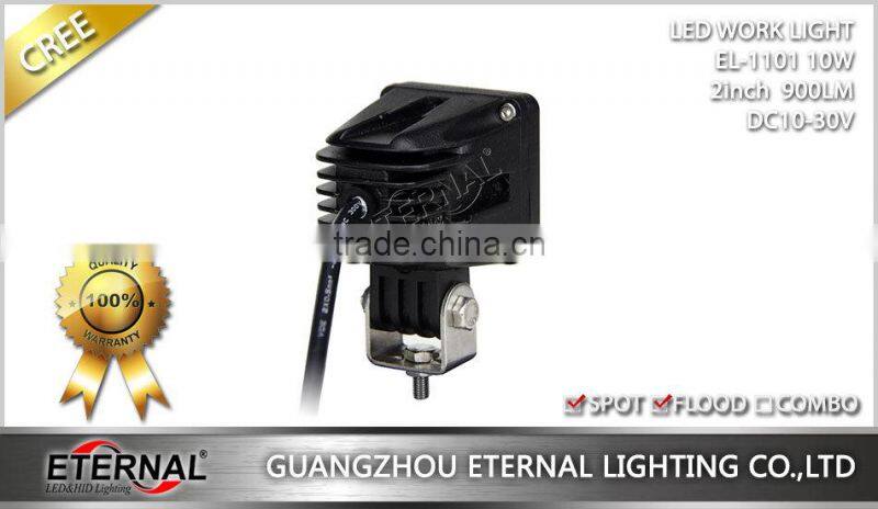 2in 10W high power motorycle powersports 4x4 racing ATV UTV led work spotlight