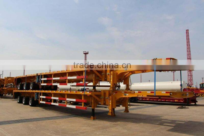 40 Tons 3 Axle Semi-Trailer Low-Bed Trailer for sale