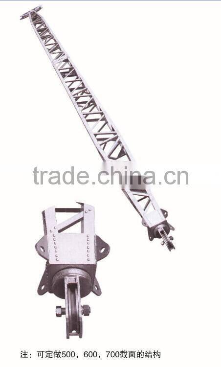 Aluminum Alloy Inside Suspension Lattice Gin Pole Apply to assemble and erect the tower and pole