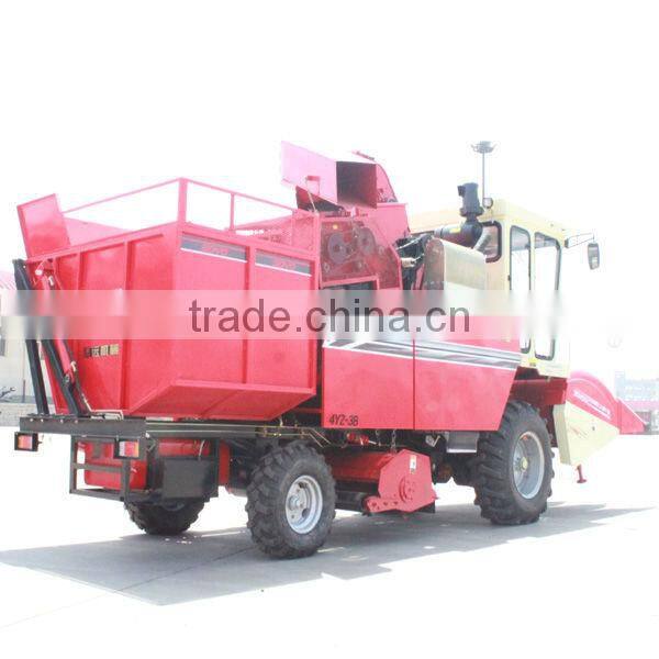 4YZ-3B peeling corn combine harvester