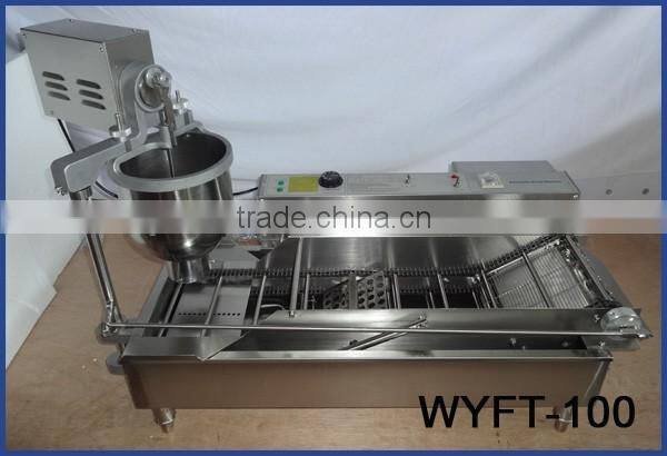 Stainless steel high efficiency commercial donut making machine