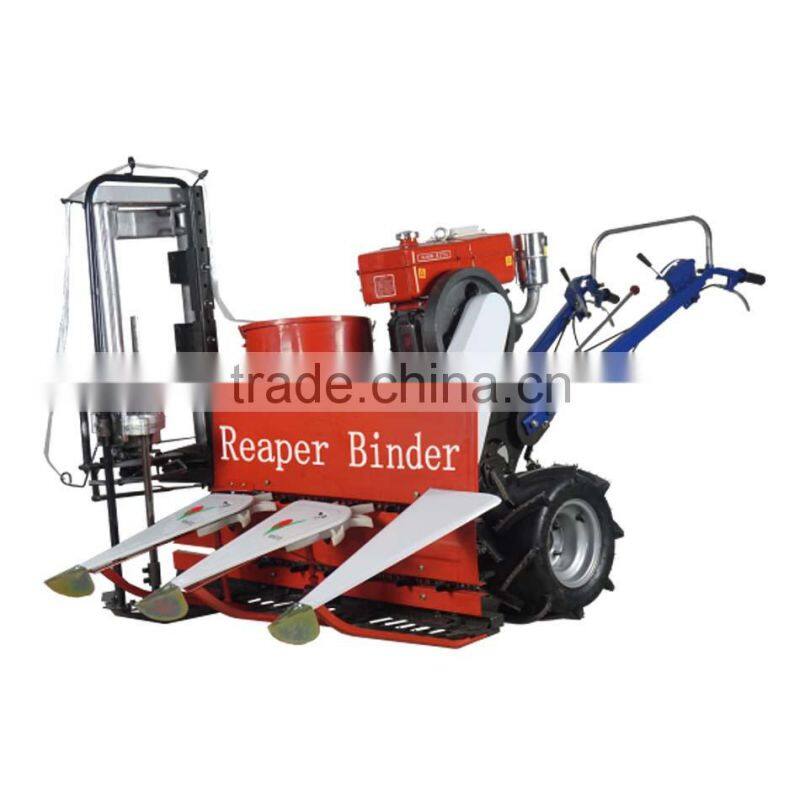 factory direct reaper binder for wheat and rice