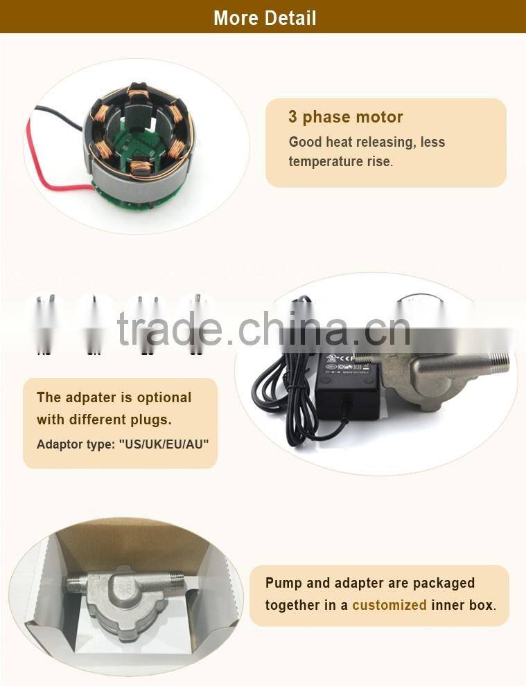FDA NSF Low Noise centrifugal food grade pump price micro beer machine pump