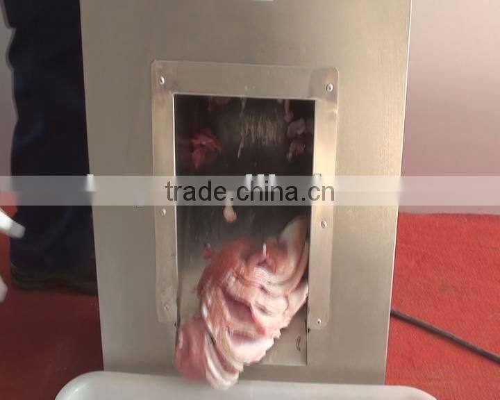 SQ-3 Frozen Meat Cutting Machine/Meat Slicer Thickness Customized