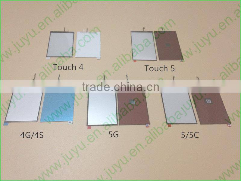 Hottest sale backlight, original lcd backlight with top quality for iphone4G 4S for iphone5G 5C in stock