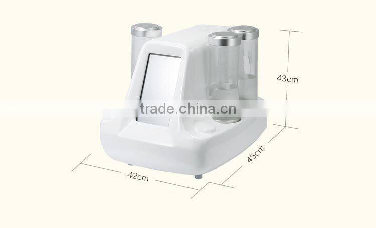 2017 Hot sale mini water peeling dermabrasion/ portable water oxygen jet peel machine