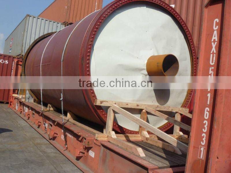 DAYI Good Stability Batch Type Used /Waste Plastic Pyrolysis Plant Convert Plastic To Furnace Oil