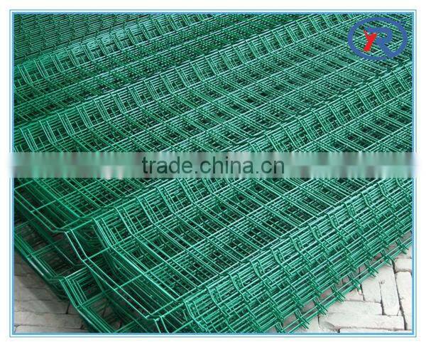 high quality best price 1/2 and 1 inch green pvc coated welded wire mesh/plastic welded mesh