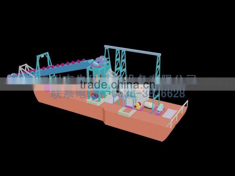 Water Sand Digging Dredger Machinery