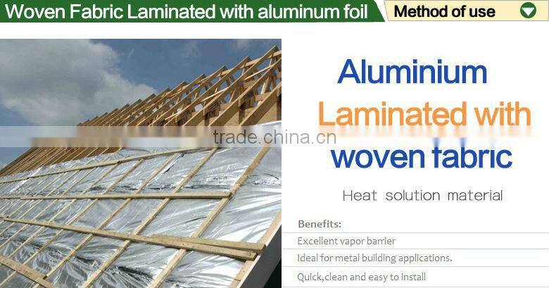 Australian Fire retardant aluminum foil roofing insulation material