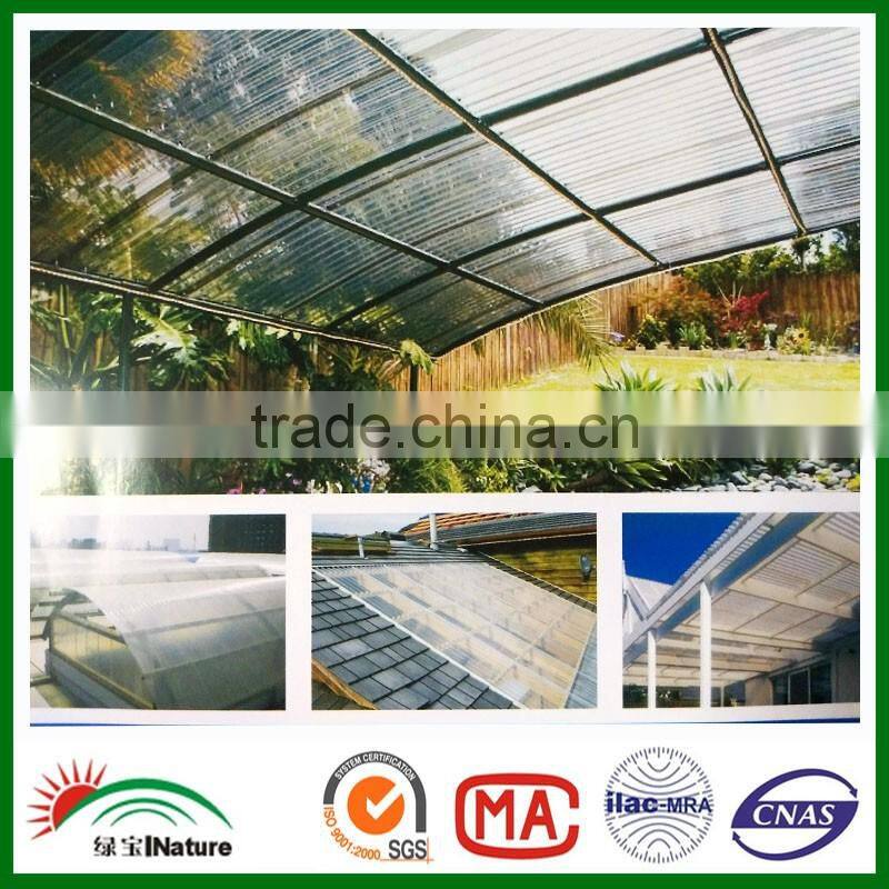 polycarbonate waved sheet/Polycarbonate corrugated sheet/Polycarbonate tile