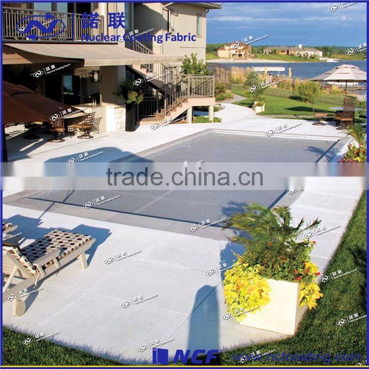 Tear-resistant durable waterproof blue swimming pool cover tent