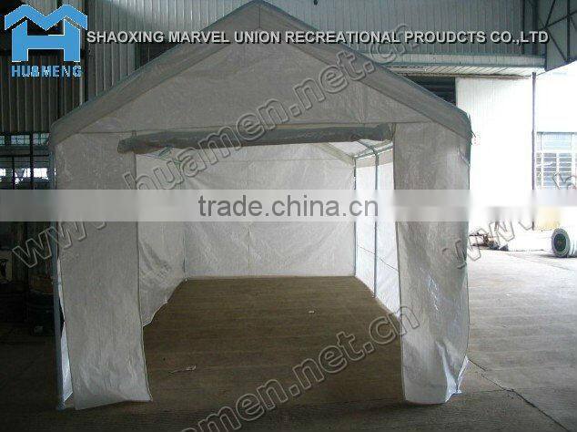 Heavy duty White PE Canopy Carport 3x6m