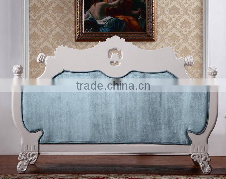 New design solid wood living room furniture fabric sofa set