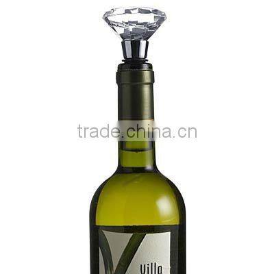 wedding gift crystal diamond wine stopper