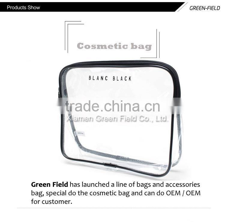 wholesale cheap transparent clear travel pvc cosmetic Bag