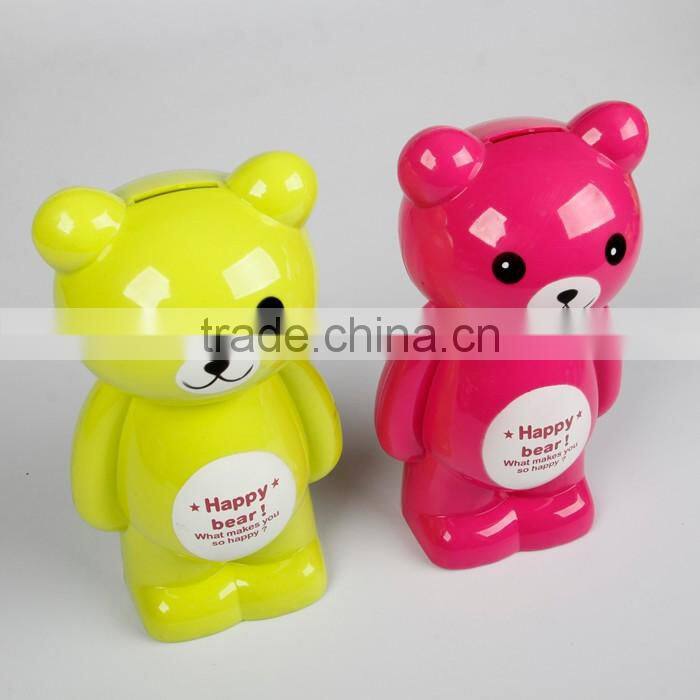 Plastic Big Bear Money-Box