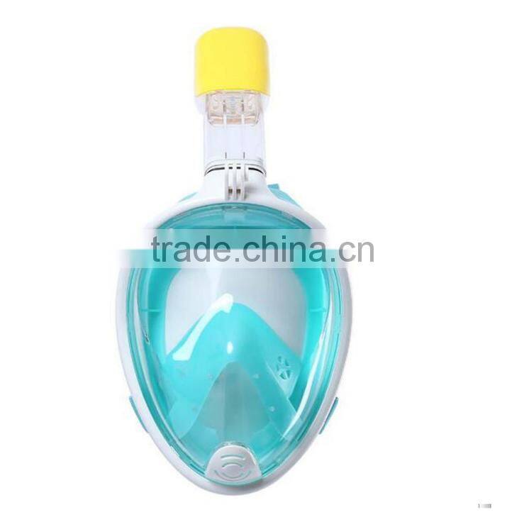 2017 Hot-selling Children/Adult Full Dry Diving Mask, Magic Swimming Diving Snorkel With Gopro Housing