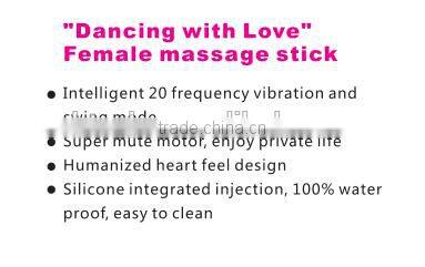 "Dancing with Love" Female massage stick
