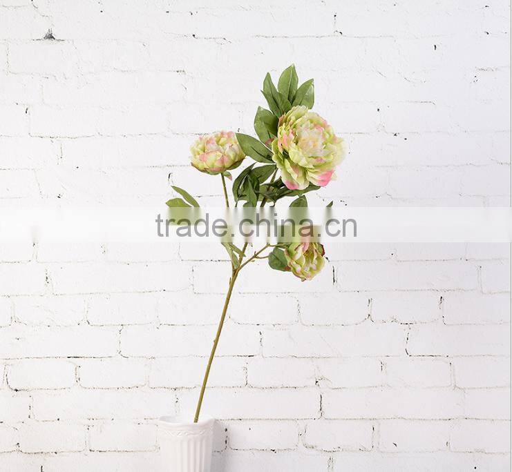 102cm artificial peony flowers,single flowers peony for home and office decoration