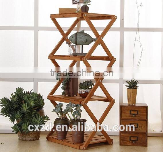 hot new products for 2016 wooden flower shelf