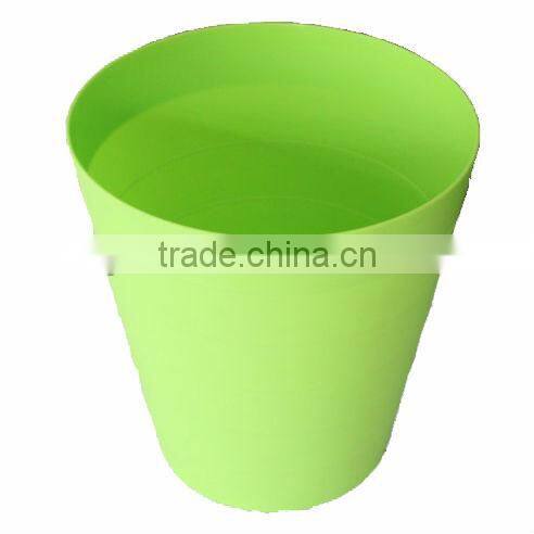 PP round shape plastic trash can