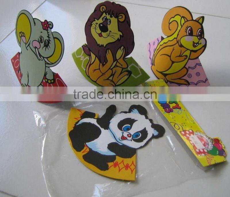 animal cardboard toy headband