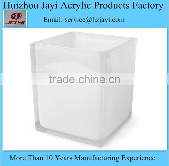Acrylic shelf storage container house and storage can