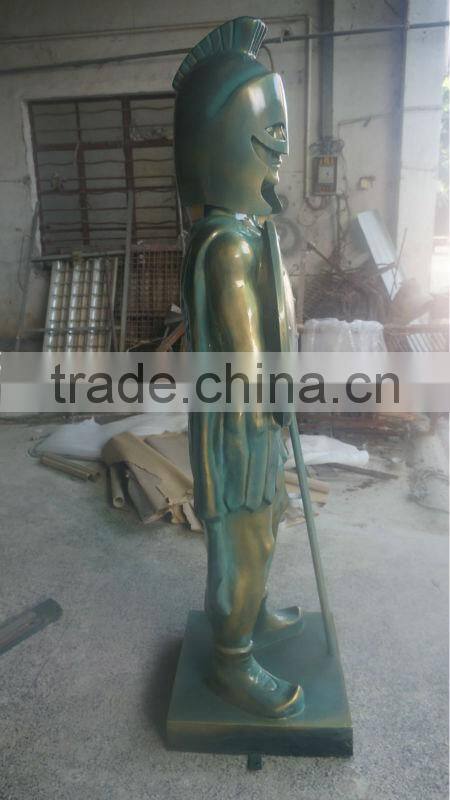 FRP soldier figurine