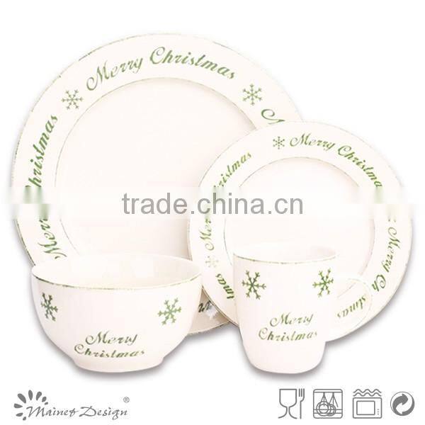 Christmas gift combination birth-style ceramic tableware design