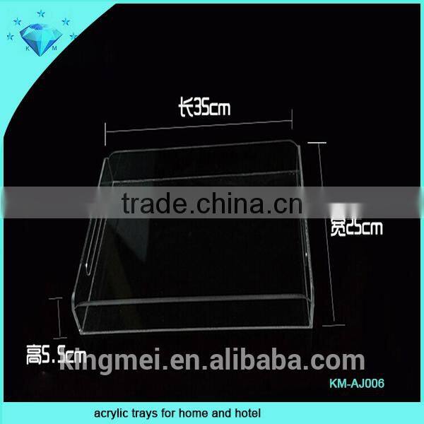 fashionable acrylic display stand with metal screw