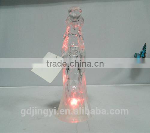 LED light Hight Transparent Acrylic bowing Pope