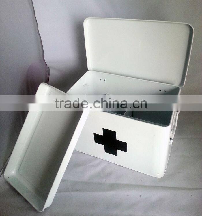 Metal first aid box