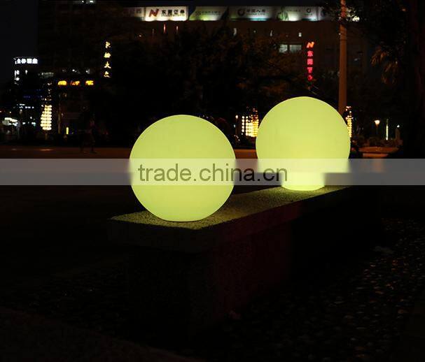 illuminated 16 colors changing led light disco ball light