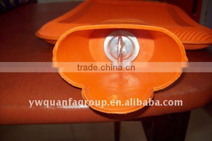 Rubber hot water bag