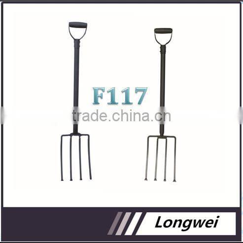 2015 Fiberglass handle Steel garden Fork used for farming