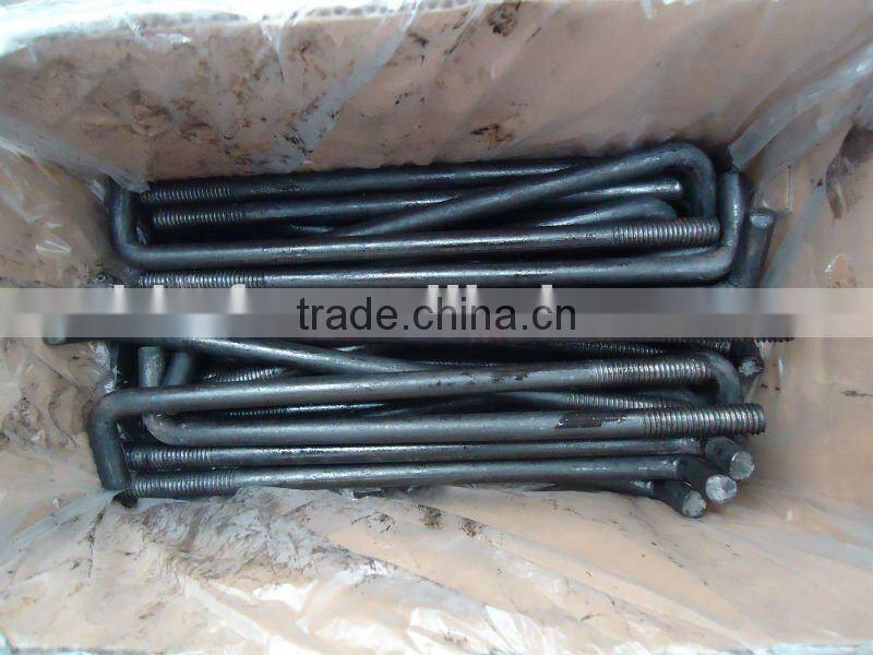 Q235 Carbon steel L type anchor bolt china supplier