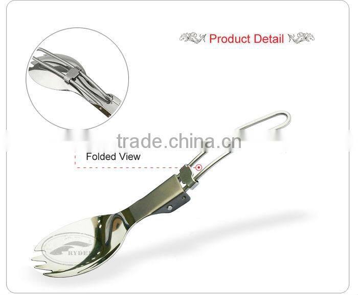 Titanium Foldable Spork