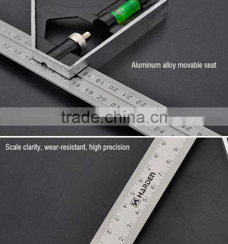 Professional Stainless Steel Combination Square