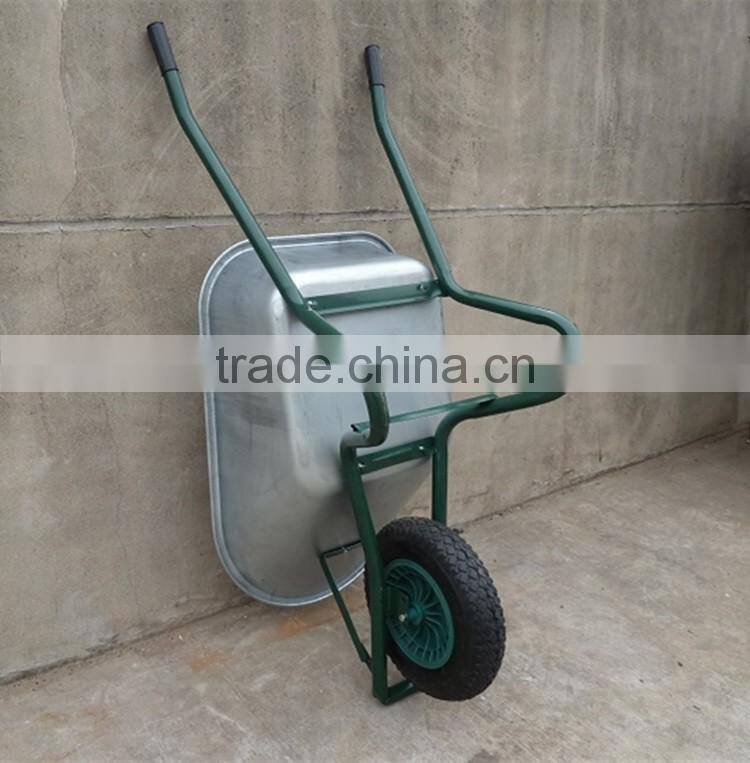 manufacturer of zined wheelbarrow one wheel for wholesale export
