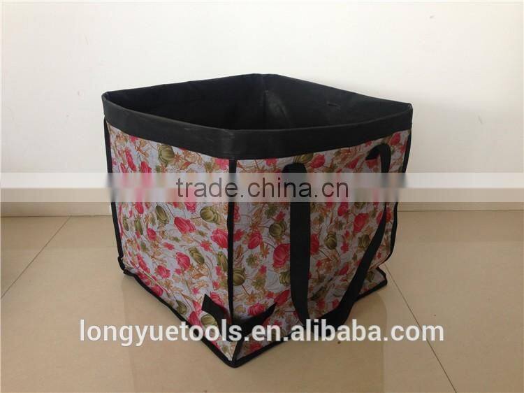 600D oxford handled fabric cheap reusable bags