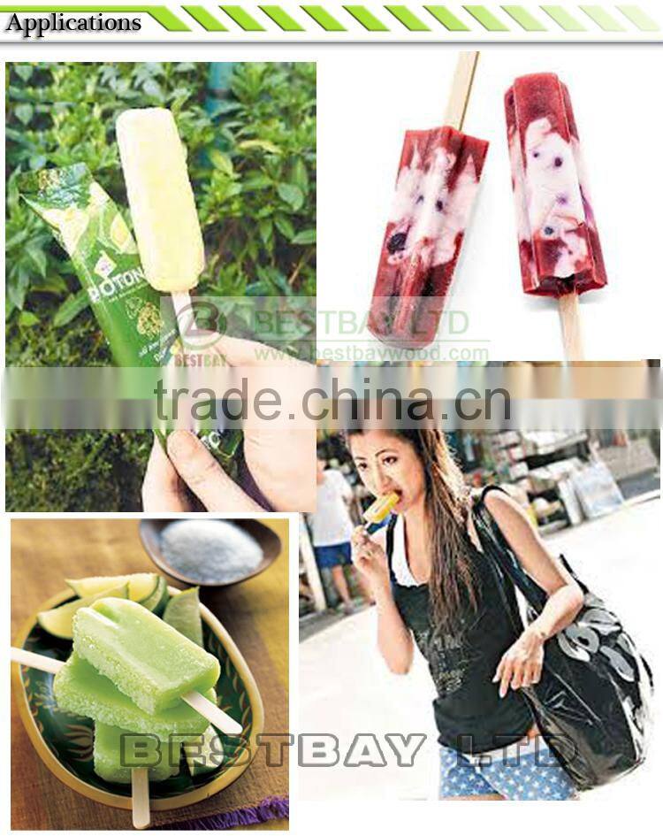 Safe wood Ice cream sticks