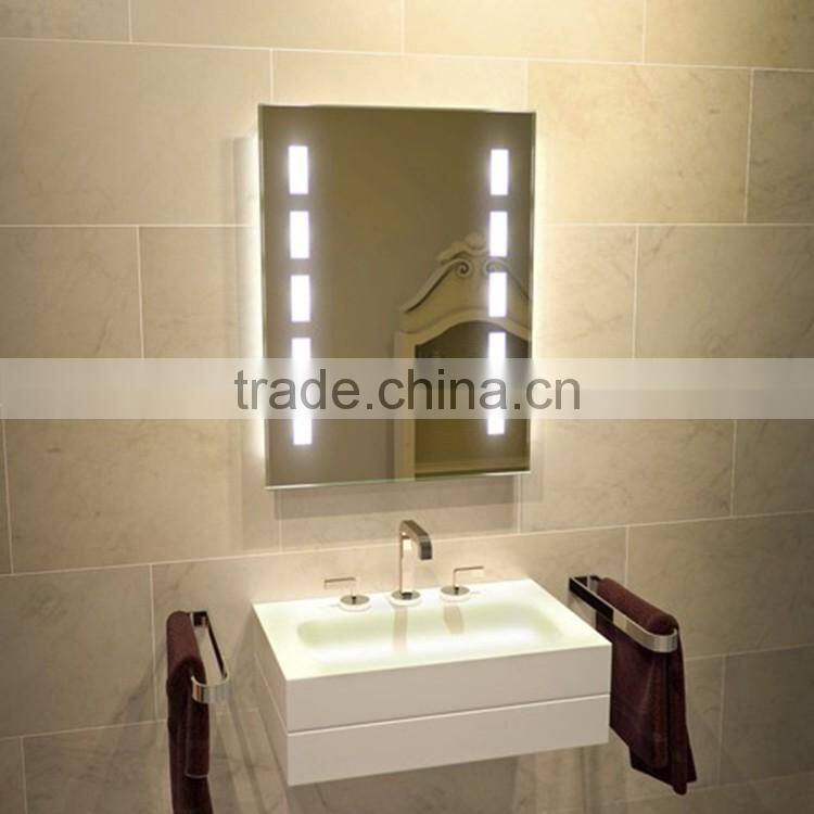 Oval Shaped Led Smart Mirror Bathroom with TV and Bluetooth Functions