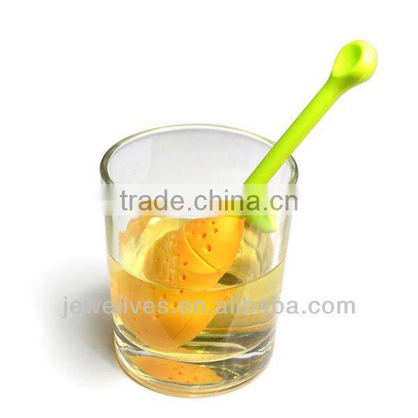 Silicone fruit infusion tea for teapot strainer