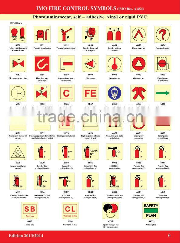 Fire Control Sign IMO Symbol