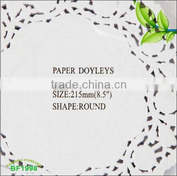 Round paper doyleys